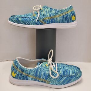 Brunswick Karma Bowling Shoes Women’s 7 Chameleon Blue Green Bowling Shoes